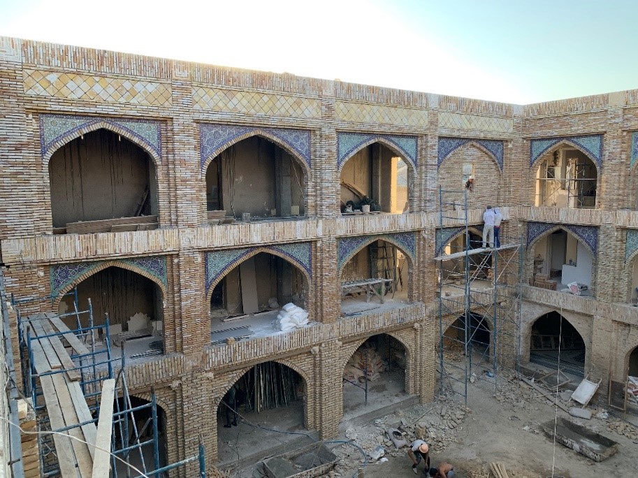 Renovation of the Shahriston Hotel, Bukhara