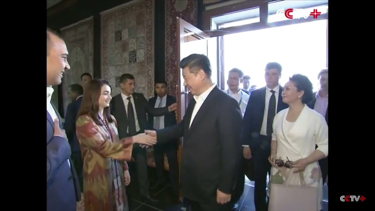 Sabina's extraordinary meeting with President Xi Jinping in 2016