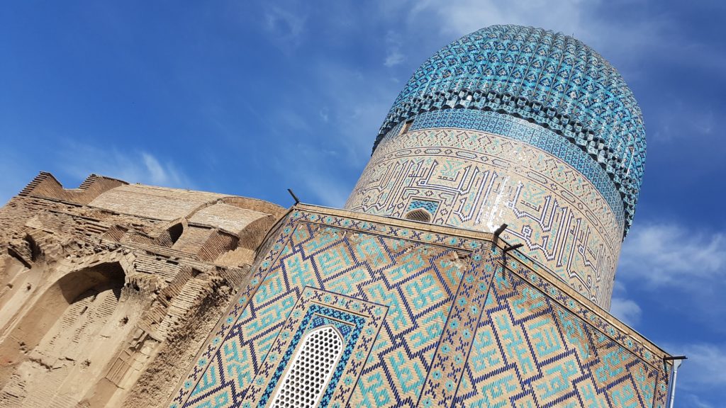 Architecture in Samarkand, Uzbekistan